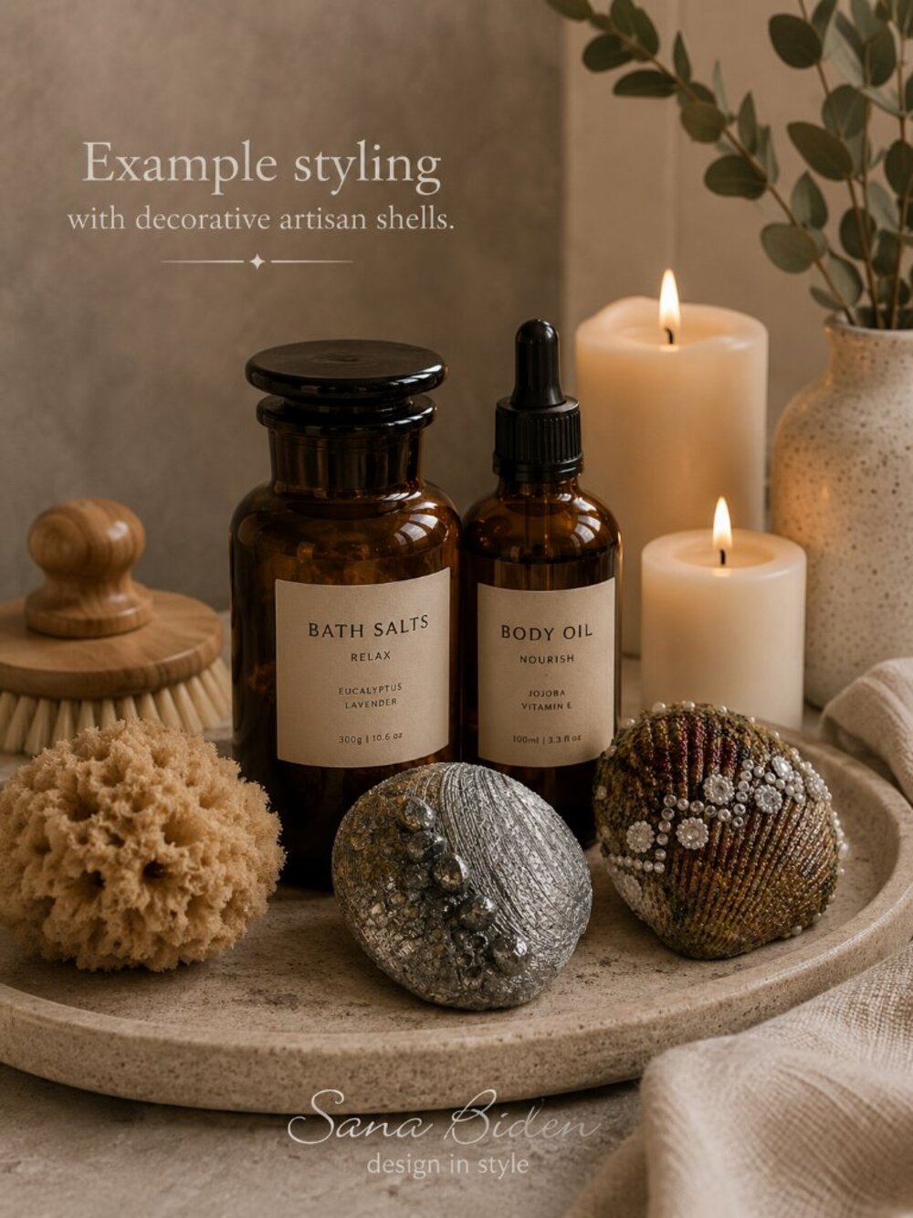 Styling Inspiration for Decorative Artisan Shells